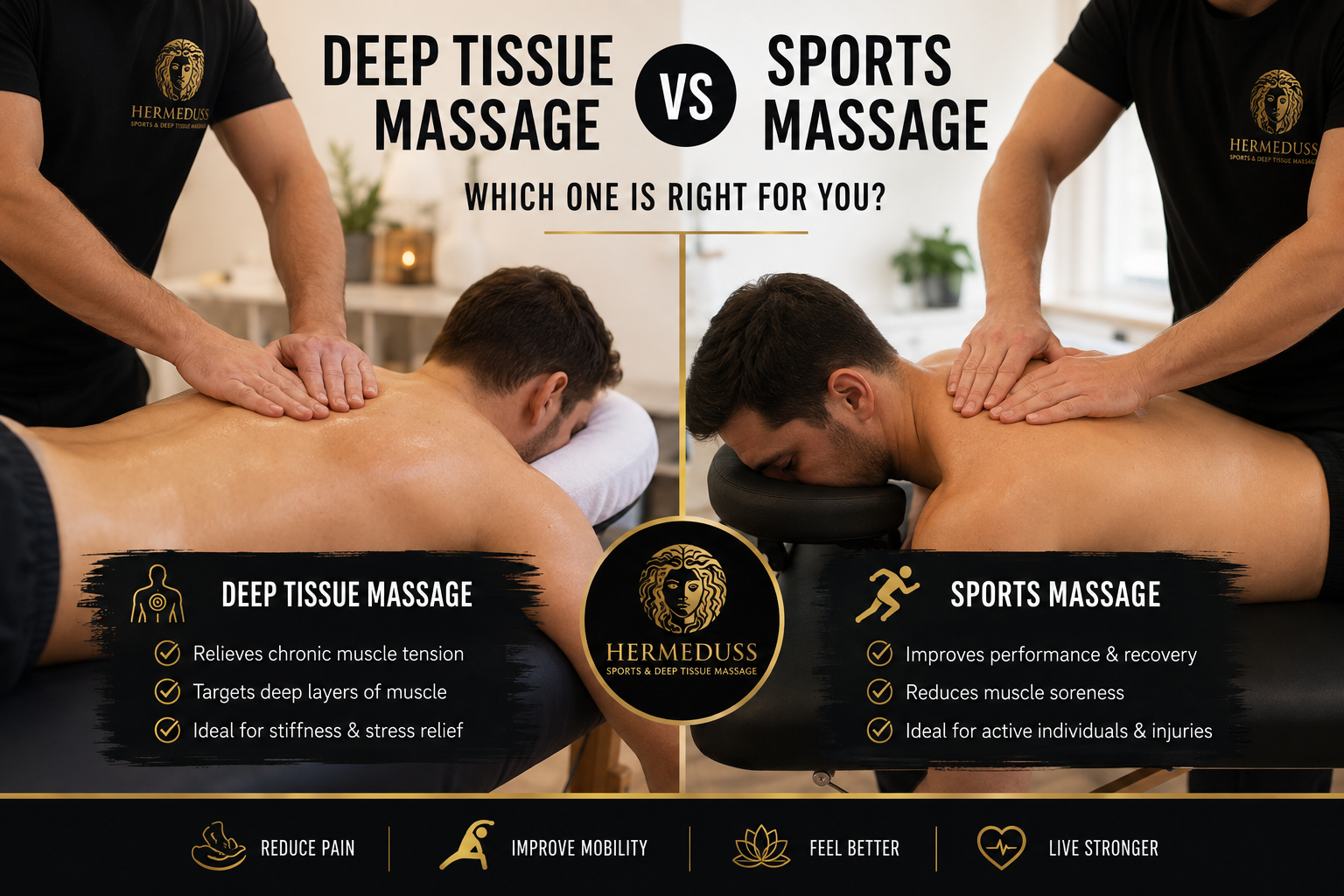 Deep Tissue Massage vs Sports Massage: Which One Is Right for You?